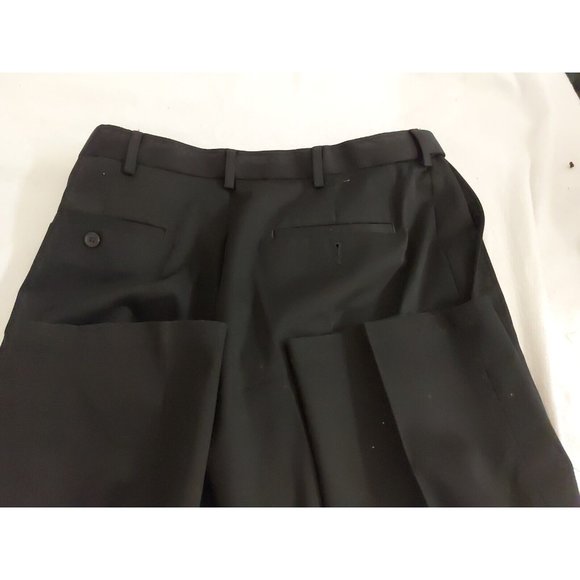 Haggar Black Dress Mens Size 32W X 30L Classic Fit Inseam 29  $70 value NWT - Picture 9 of 9
